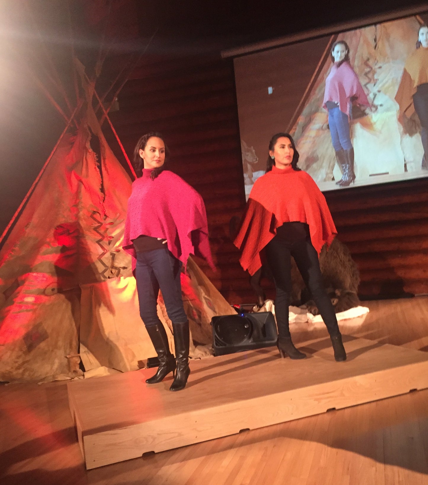 Jacques Cartier Clothers - Bison, Merino, Silk Poncho