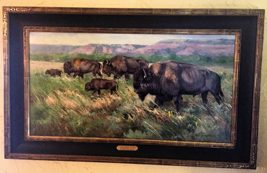 Original Oil Painting of "Palo Duro Winds" by Veryl Goodnight