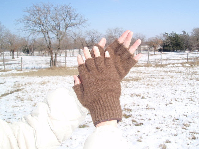 "One World" Fingerless Gloves