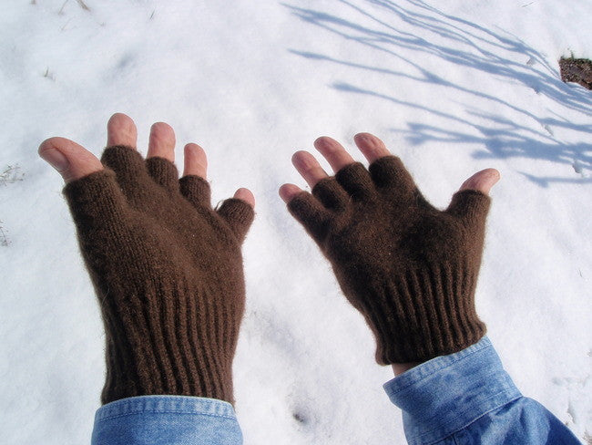One World Fingerless Gloves — The Buffalo Wool Co. - Herd Wear