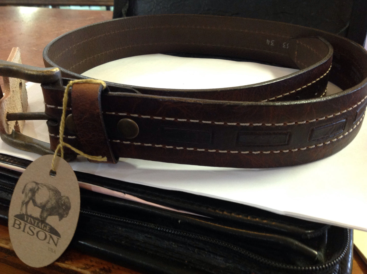 Vintage Bison Belts / Tobasco VB-1933