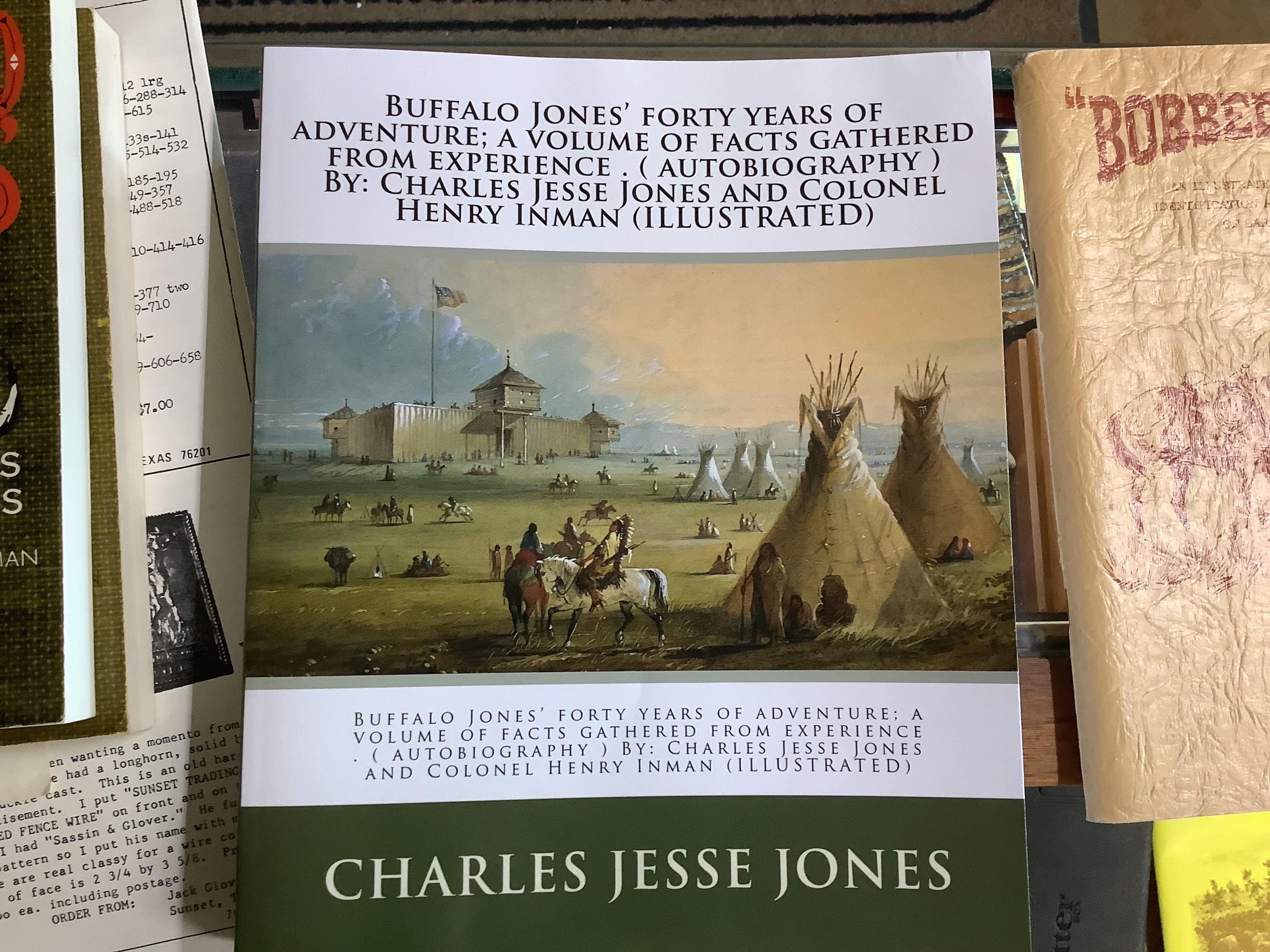 BOOKS - Buffalo Jones: 40 Years of Adventures