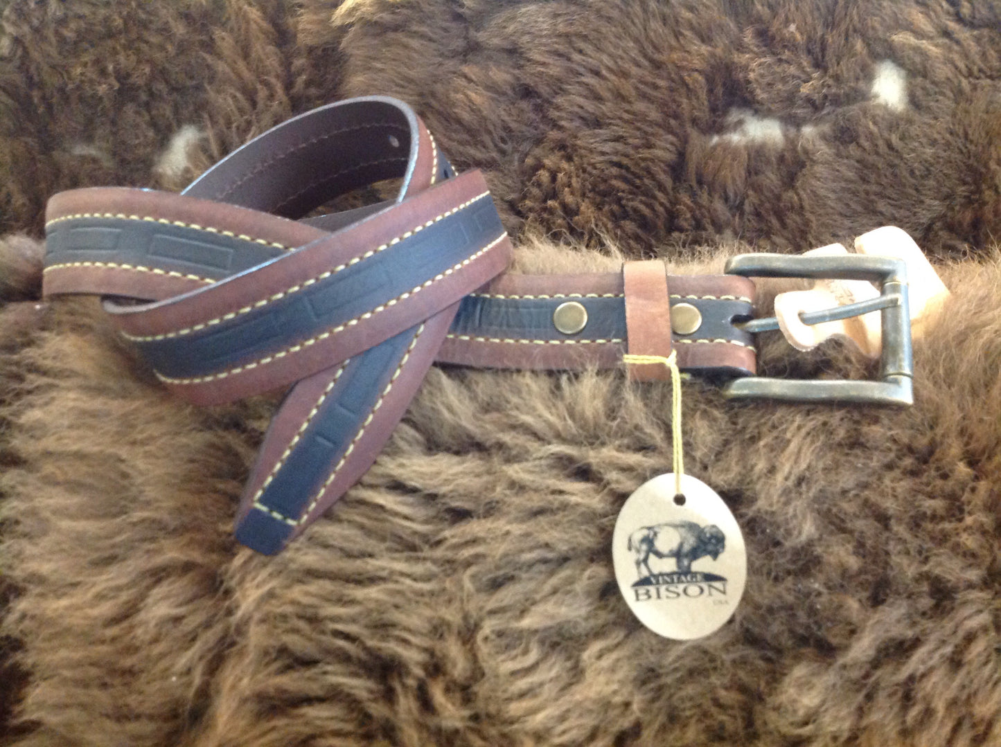 Vintage Bison Belts / Tobasco VB-1933