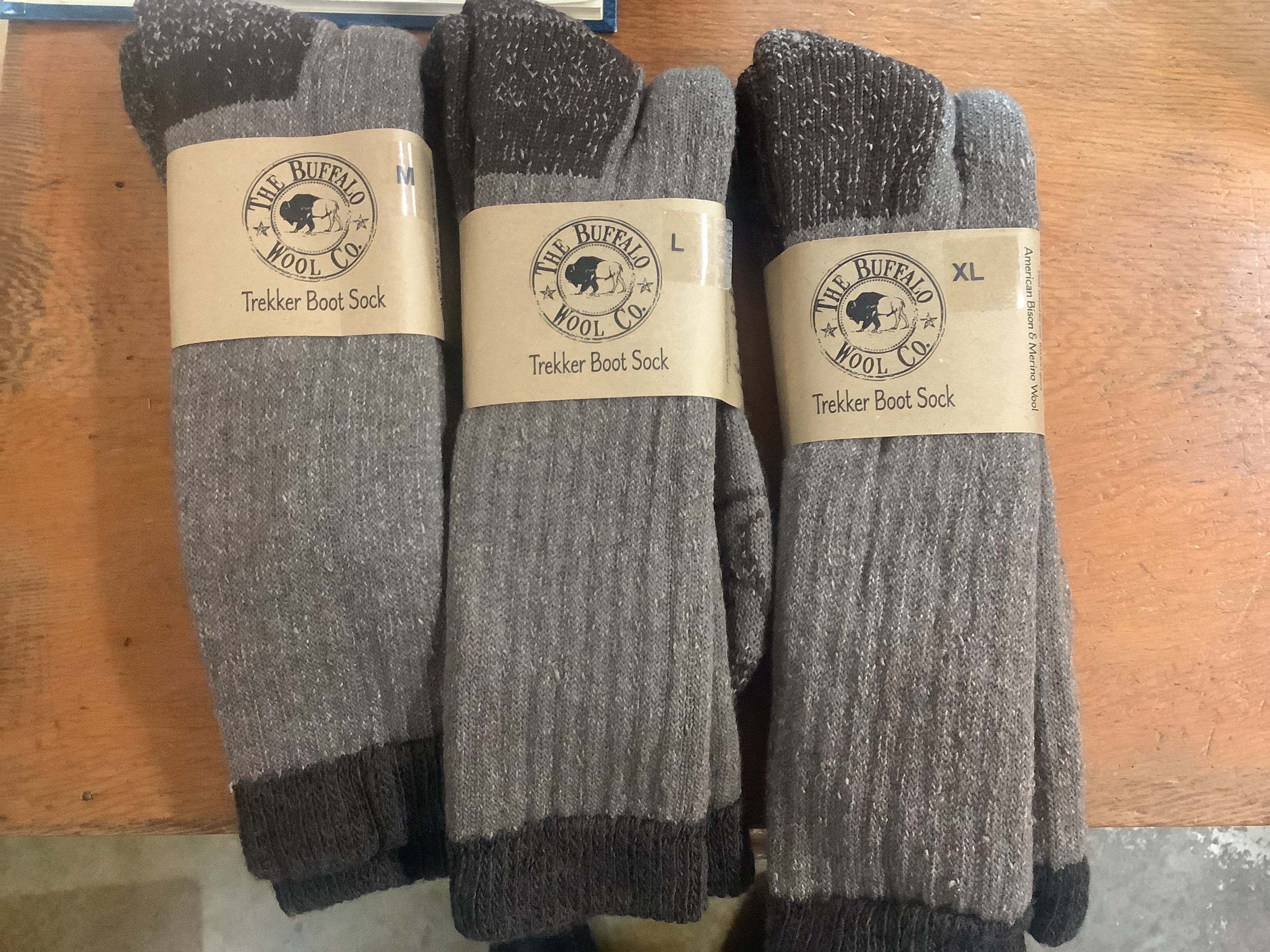 BWC Trekker Boot Sock — The Buffalo Wool Co. - Herd Wear Retail Store