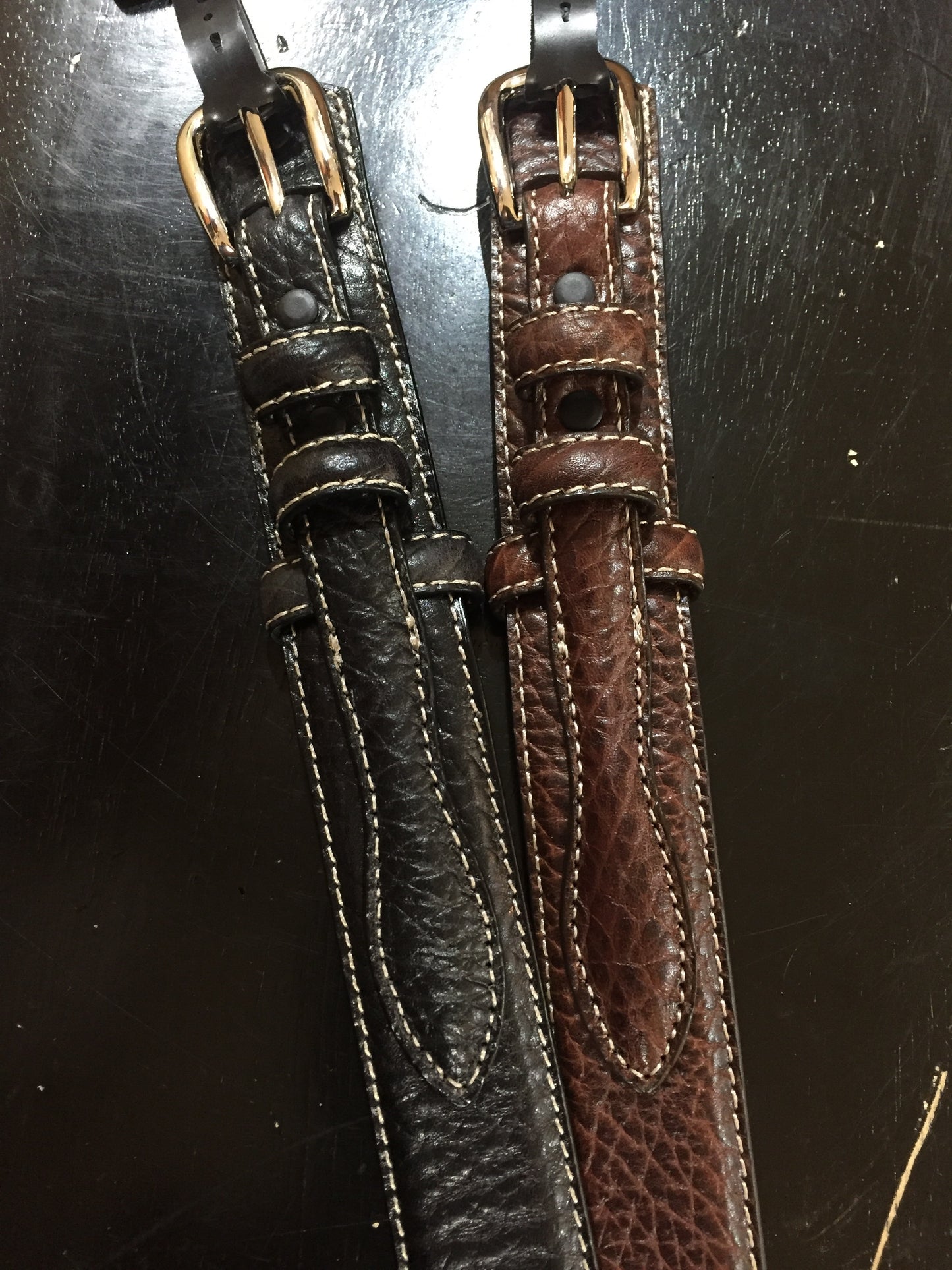 SALE SALE - American Bison Leather - Ranger Spirit Belts