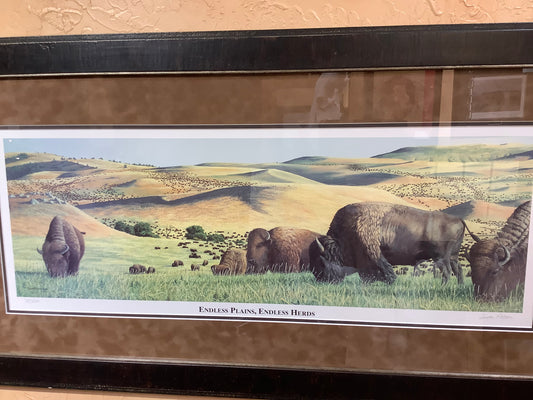 "Endless Plains, Endless Herds" Print