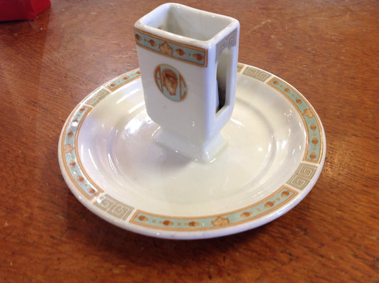 Buffalo athletic club Matchbox holder ashtray