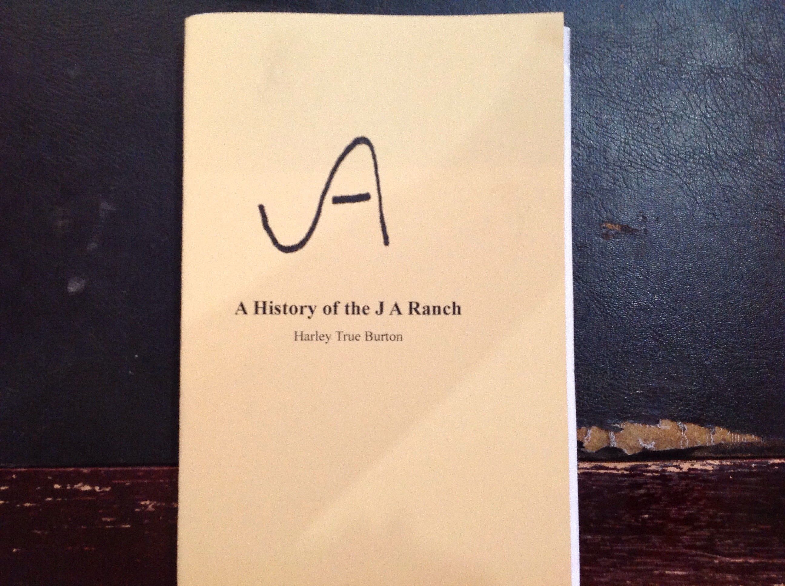 BOOKS - A History of the JA Ranch (Reprint)