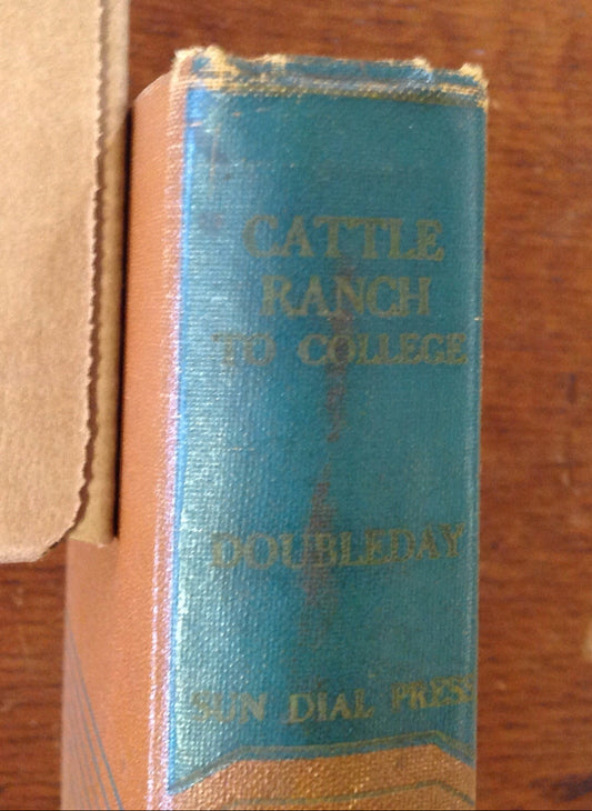 BOOKS - Cattle Ranch to College