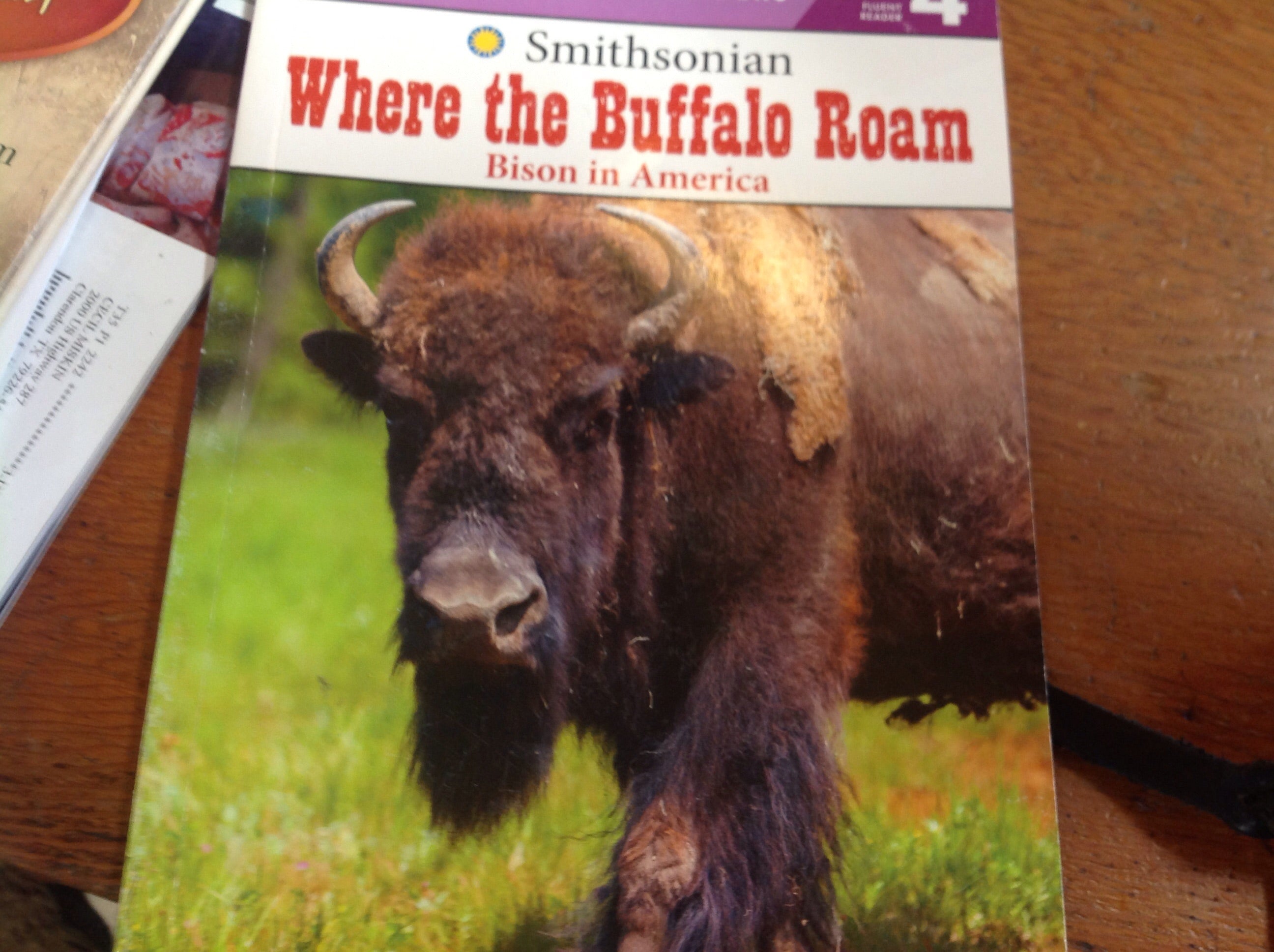 Books - Where the Buffalo Roam - Bison in America