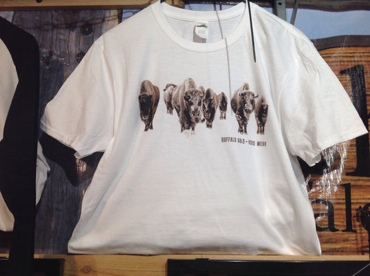"Winter Bison" T-shirts