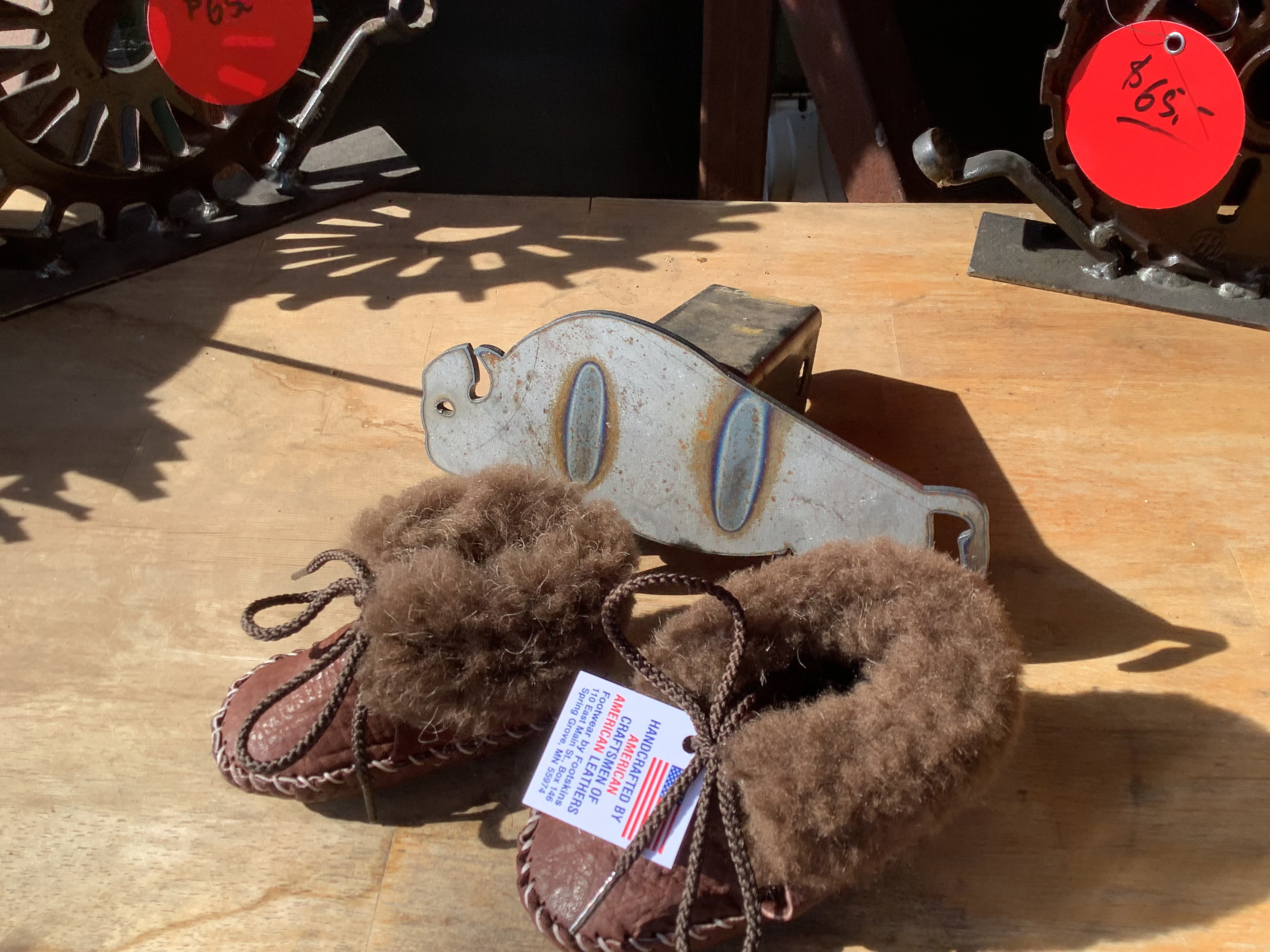 Footskins - Infant and Toddler Bison leather Booties  - $35 -$55