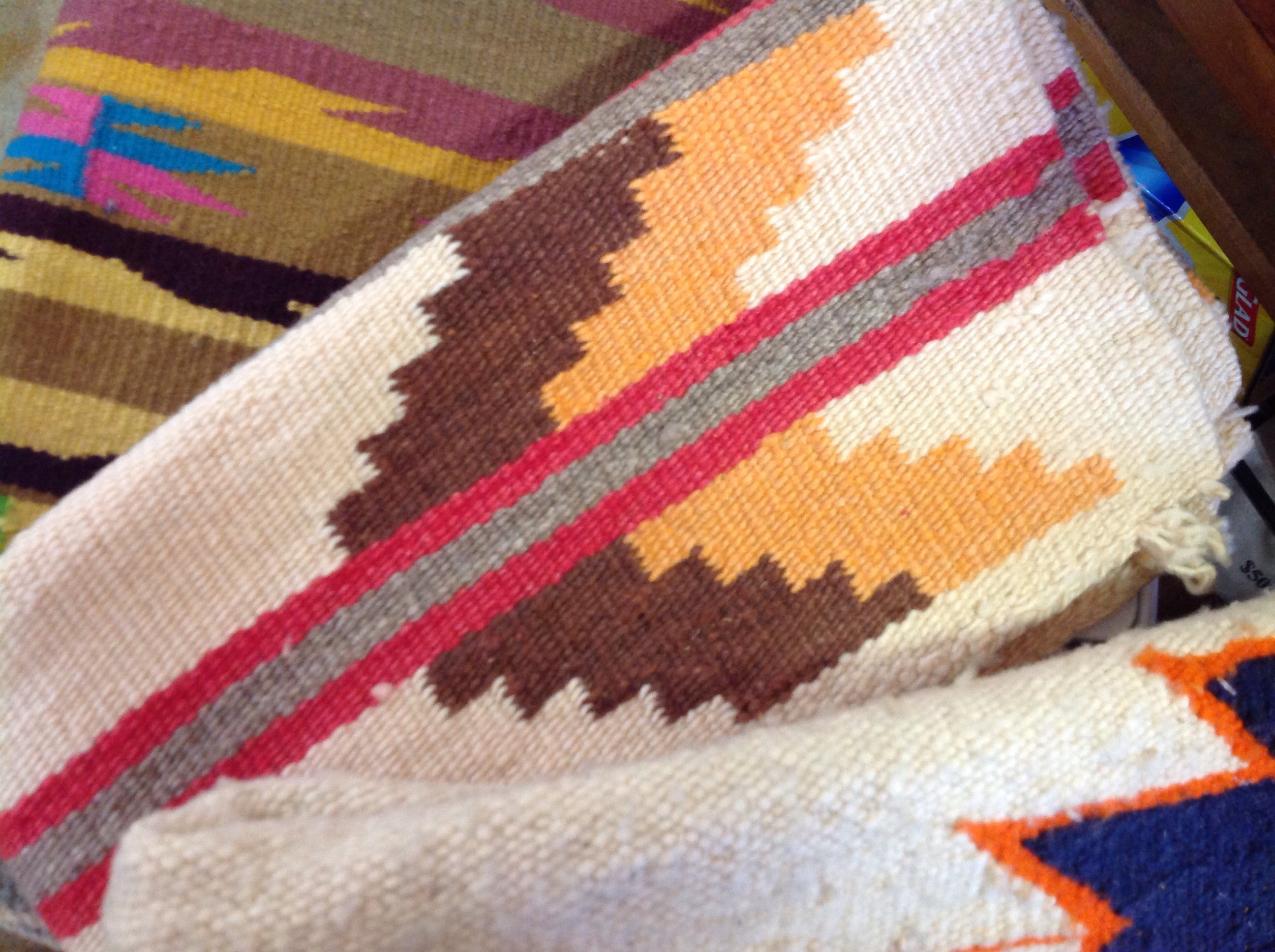 Three older Navajo Textile Rugs/Weavings