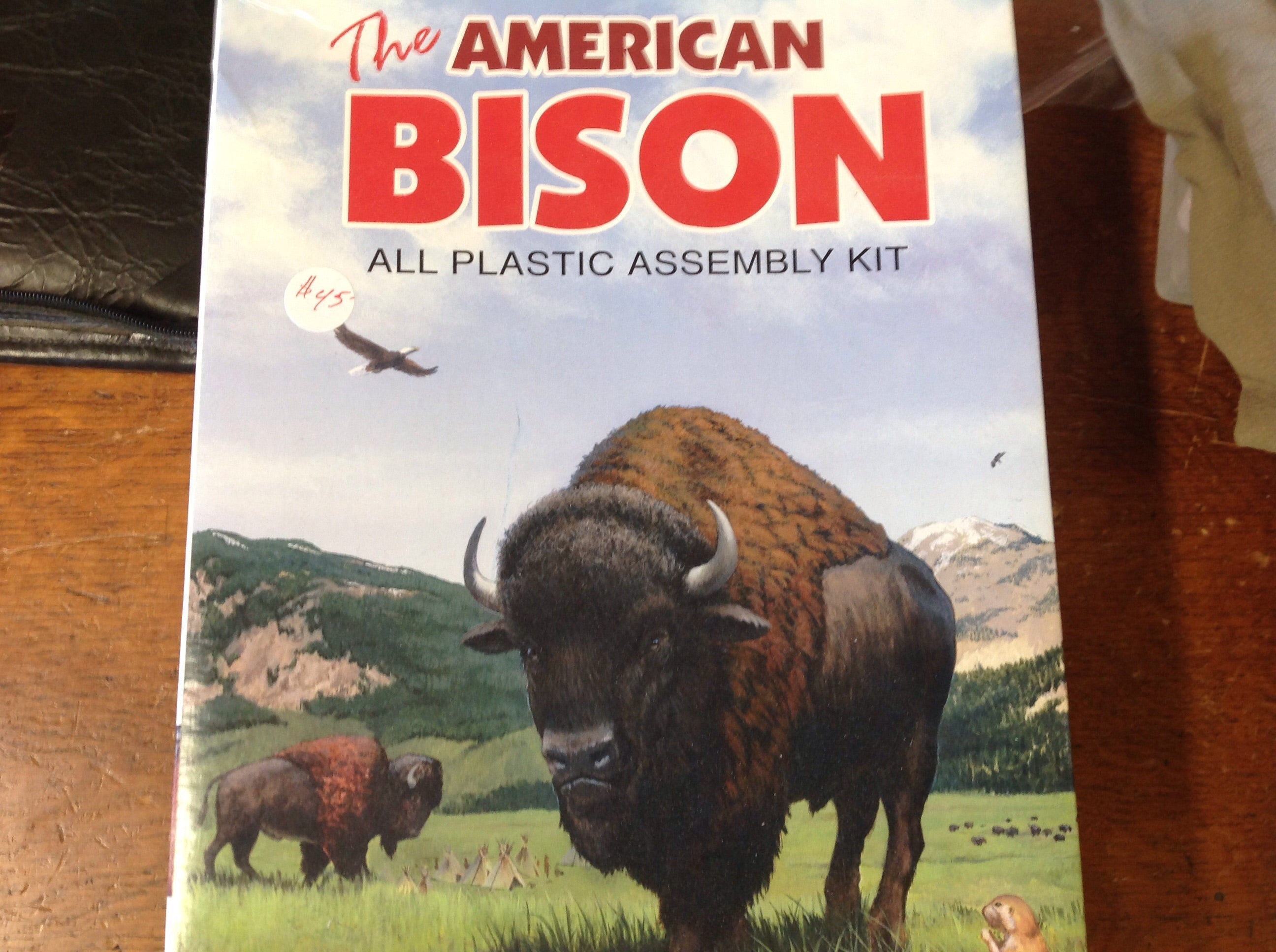American Bison plastic model kit