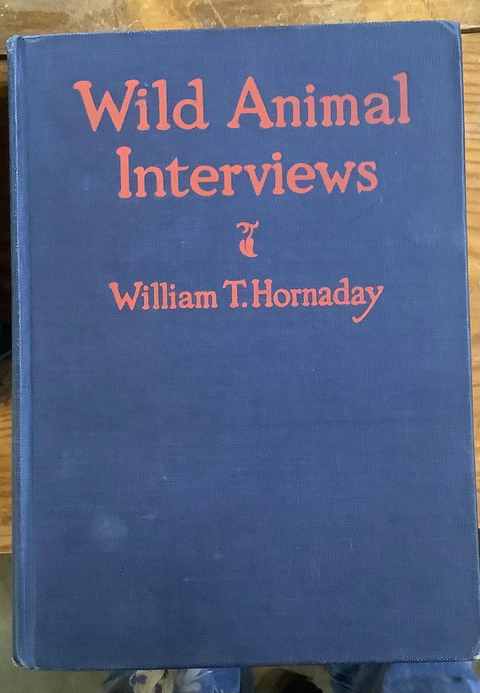 Books Wild Animal Interviews (Hornaday)