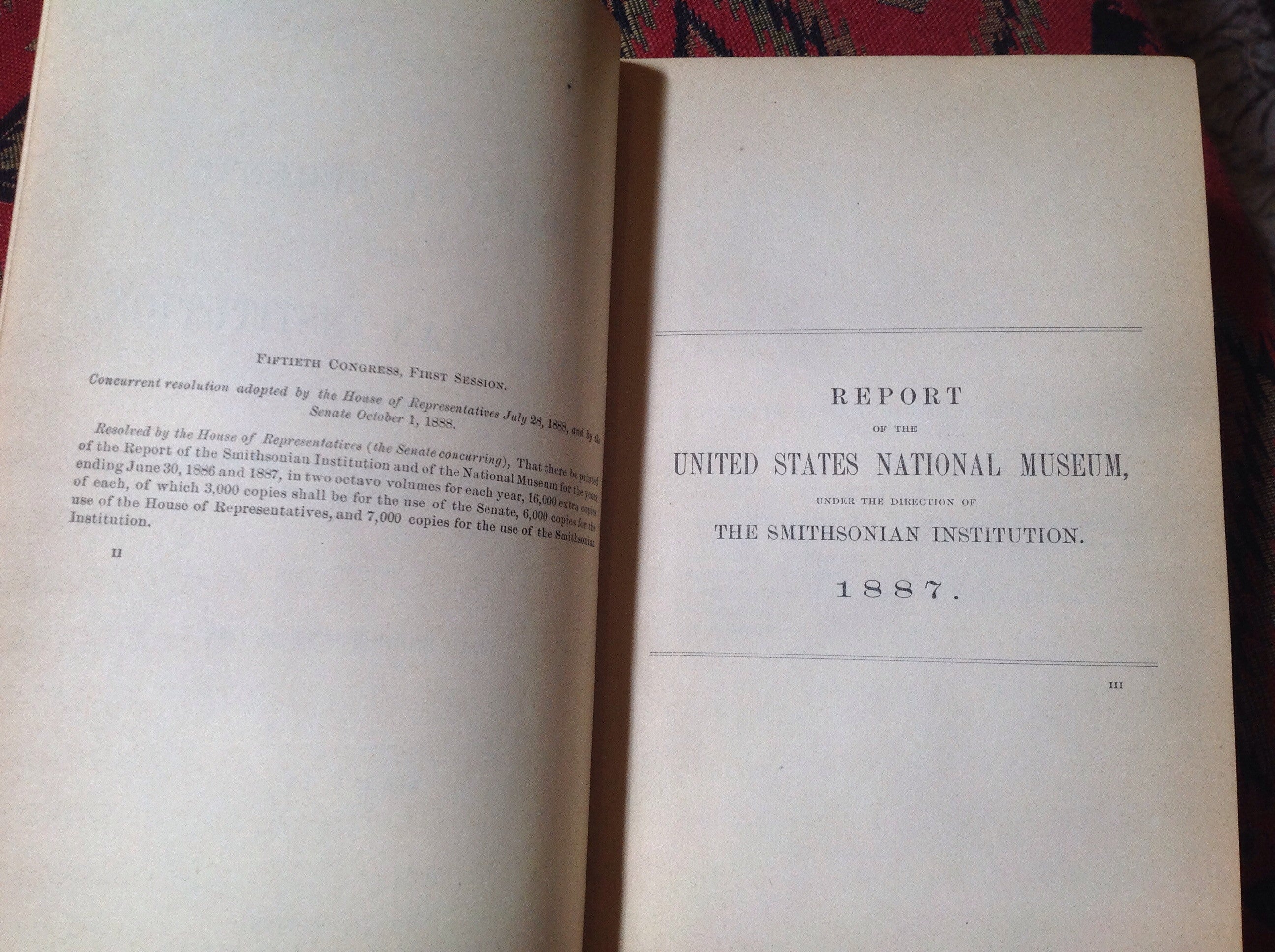 BOOKS - Annual Report of the Board of Regents of the Smithsonian Institution 1887: Part II