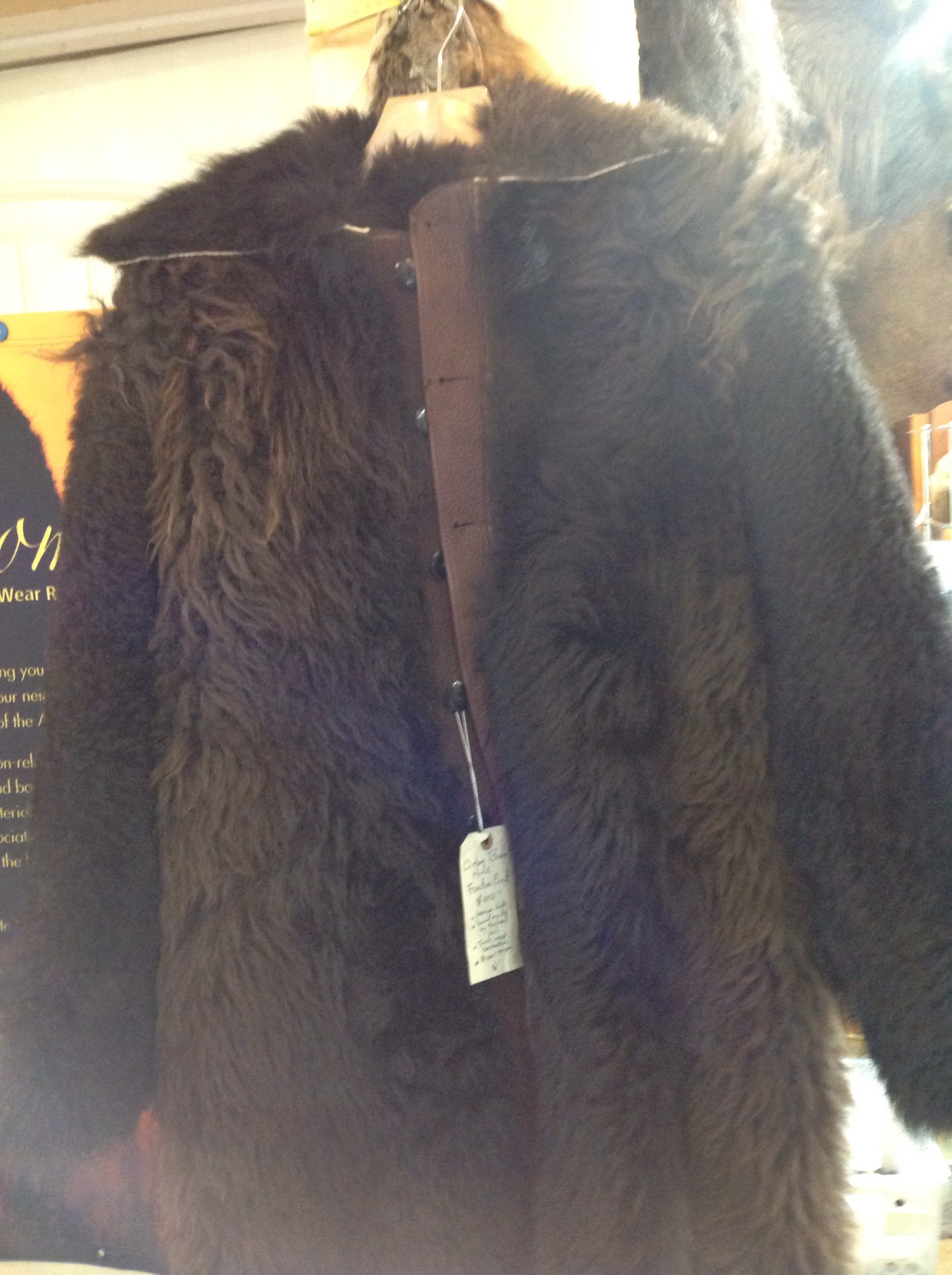 Bison Robe Coat by Michael Guli