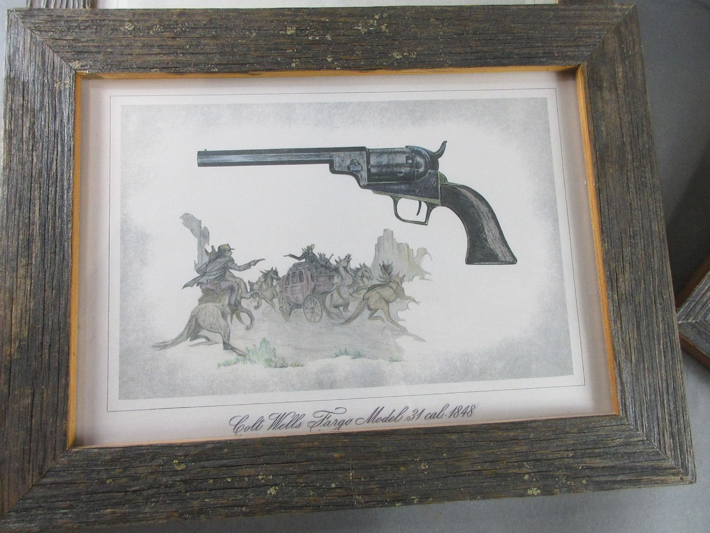 Set of 6 Antique Colt paintings and vignettes - Classic Colt!