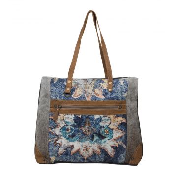 Larger Myra Bags - Leather, Steer, Canvas, Fabric .... in wild and wonderful combination
