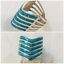 Turquoise Channel Inlay sterling silver ring - Native Made